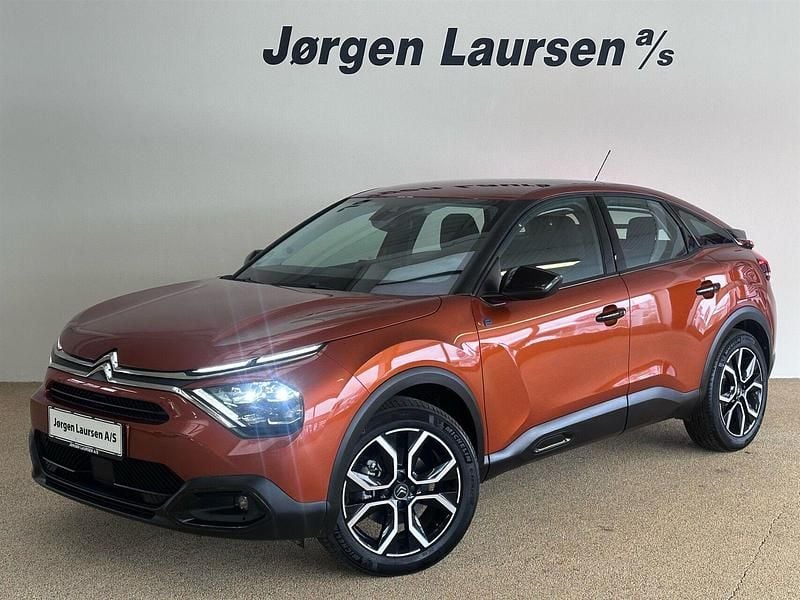 Orangemetal Brugt 2022 Citroën e-C4 Feel Hatchback | 134.800 kr. (Fair pris) - Billede 1/4