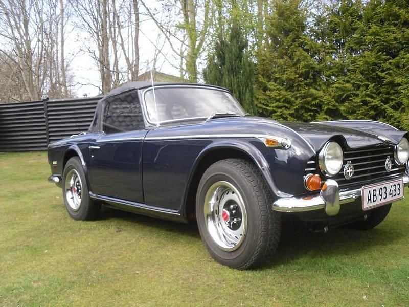 Blå Brugt 1968 Triumph TR 250 Coupe | 240.000 kr. - Billede 1/4