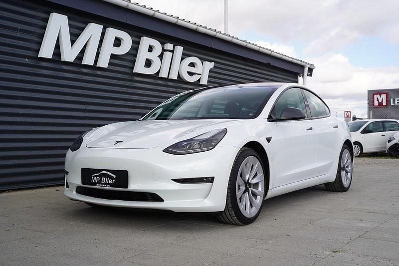 Brugt 2022 Tesla Model 3 Long Range AWD Sedan | 234.900 kr. (Super pris) - Billede 1/4