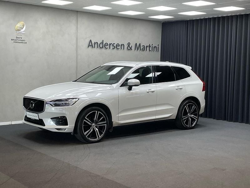 Hvid Brugt 2019 Volvo XC60 R-Design SUV | 289.900 kr. (Fair pris) - Billede 1/4