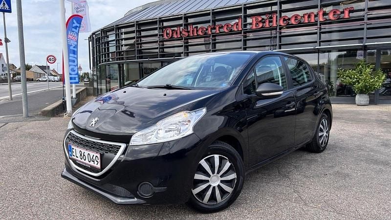 Sort Brugt 2014 Peugeot 208 Access Hatchback | 54.850 kr. (Dyr) - Billede 1/4