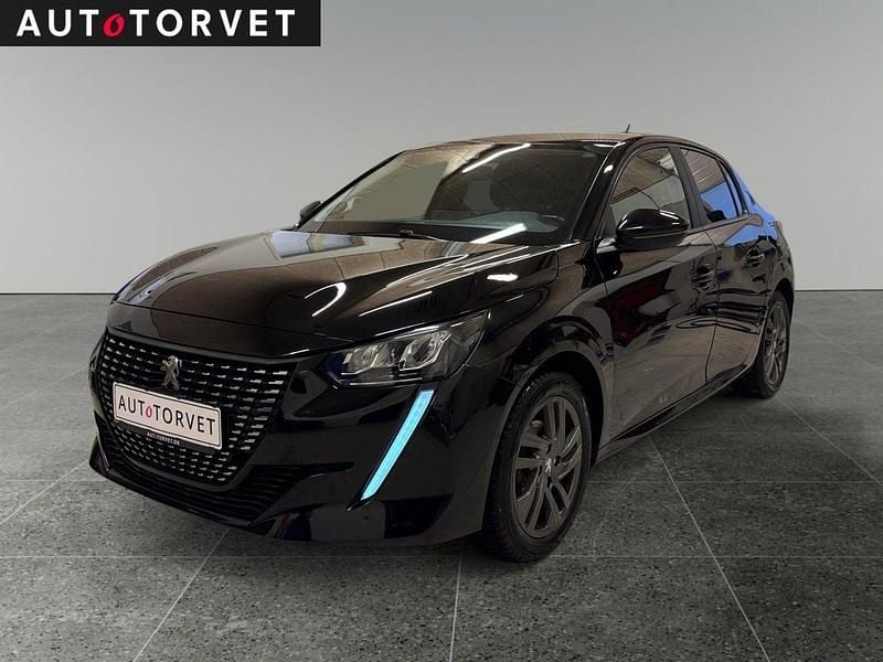Brugt Peugeot 208 75 HK (55 kW) 2021 Sort Hatchback