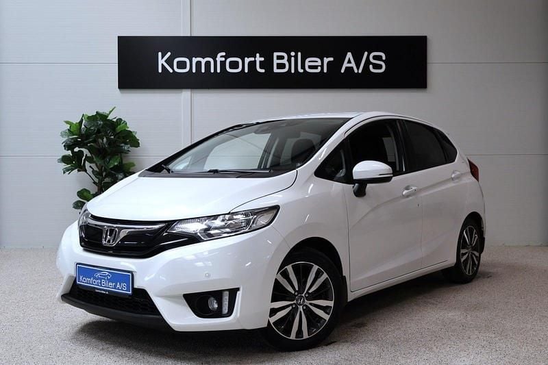 Hvidmetal Brugt 2015 Honda Jazz Elegance Hatchback | 84.900 kr. (Lidt for dyr) - Billede 1/4