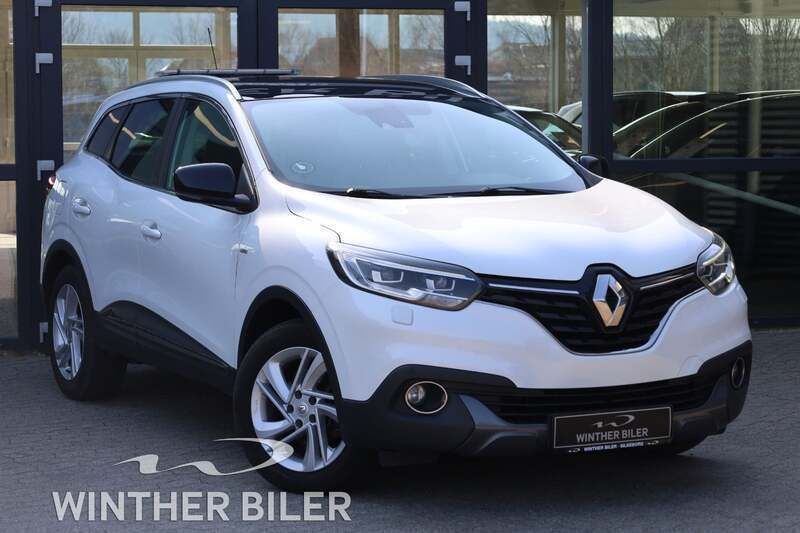 Hvid Brugt 2016 Renault Kadjar Bose Edition SUV | 74.900 kr. - Billede 1/4