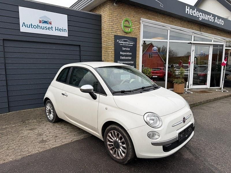 Hvid Brugt 2015 Fiat 500 Pop | 56.800 kr. (Fair pris) - Billede 1/4