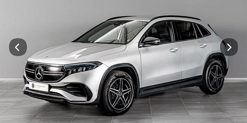 Sølvmetal Brugt 2023 Mercedes EQA250 AMG line SUV | 279.900 kr. (Fair pris) - Billede 1/3