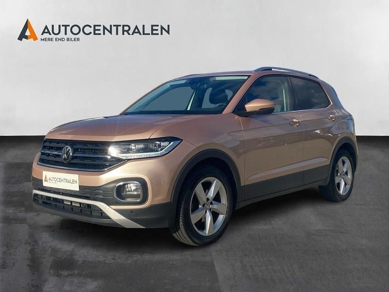 Champagnemetal Brugt 2020 VW T-Cross Style SUV | 189.900 kr. (God pris) - Billede 1/4