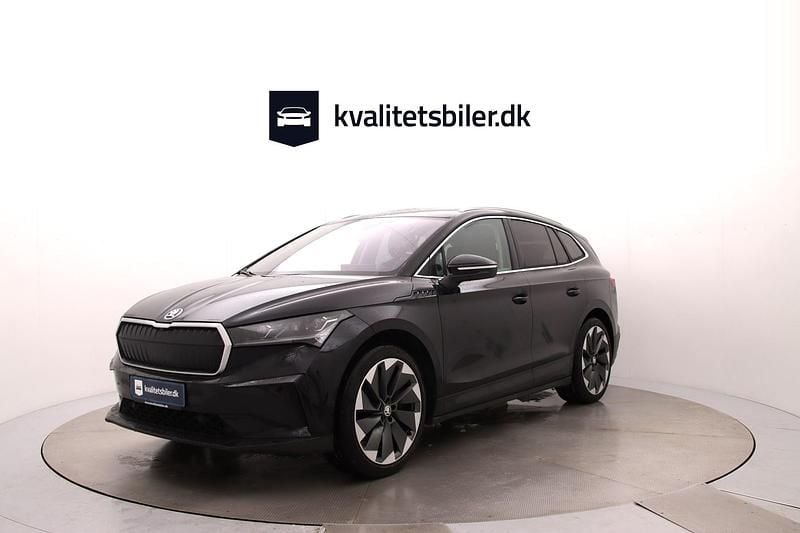 Sortmetal Brugt 2021 Skoda Enyaq iV ecoSuite SUV | 214.900 kr. (Fair pris) - Billede 1/4