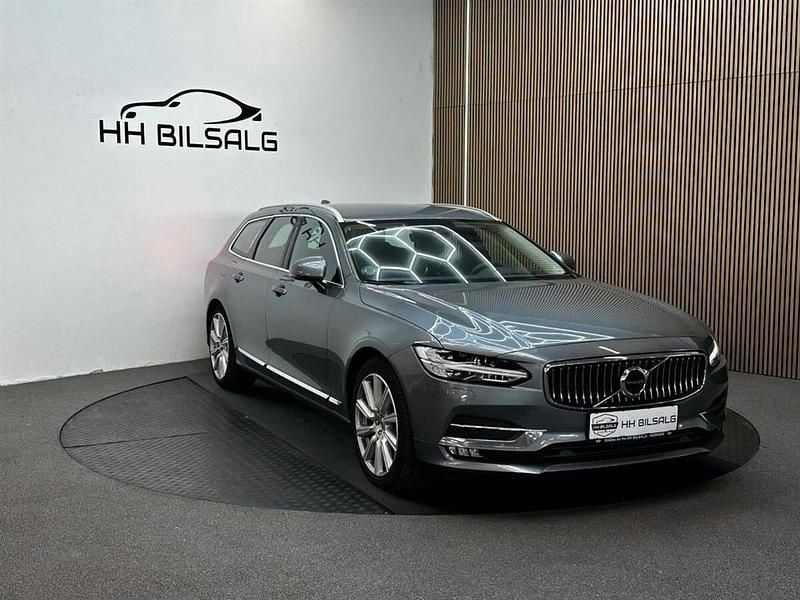 Brugt Volvo V90 Inscription 254 HK (186 kW) 2017 Grå Stationcar