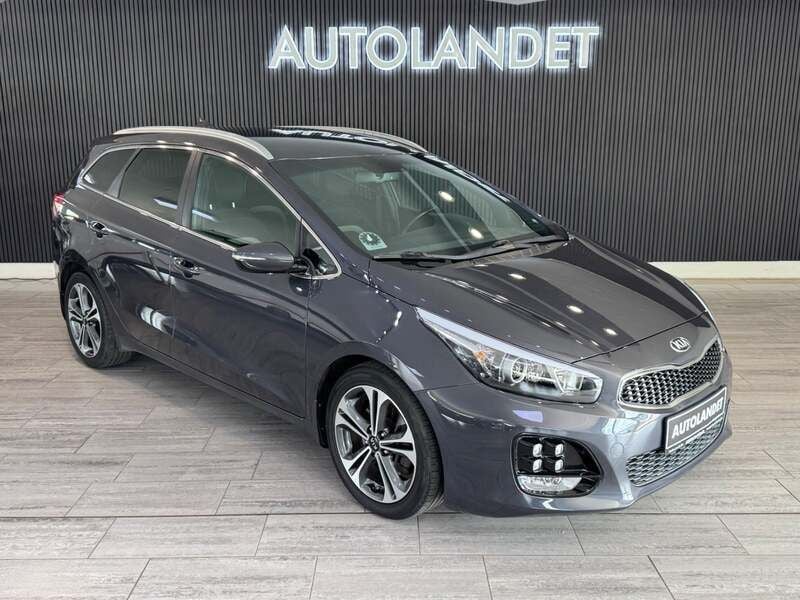 Sortmetal Brugt 2018 Kia Ceed Sportswagon GT-Line Stationcar | 109.800 kr. (Fair pris) - Billede 1/4