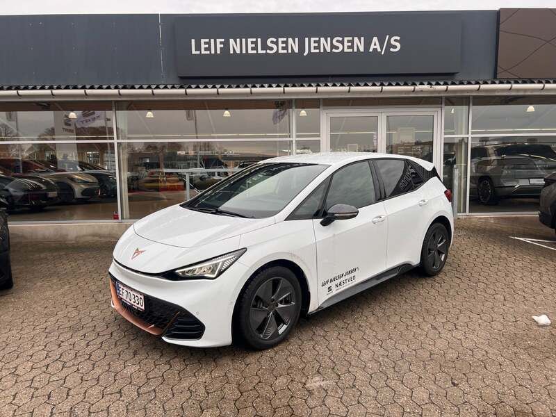 Hvidmetal Brugt 2023 Cupra Born High Hatchback | 205.900 kr. (God pris) - Billede 1/4