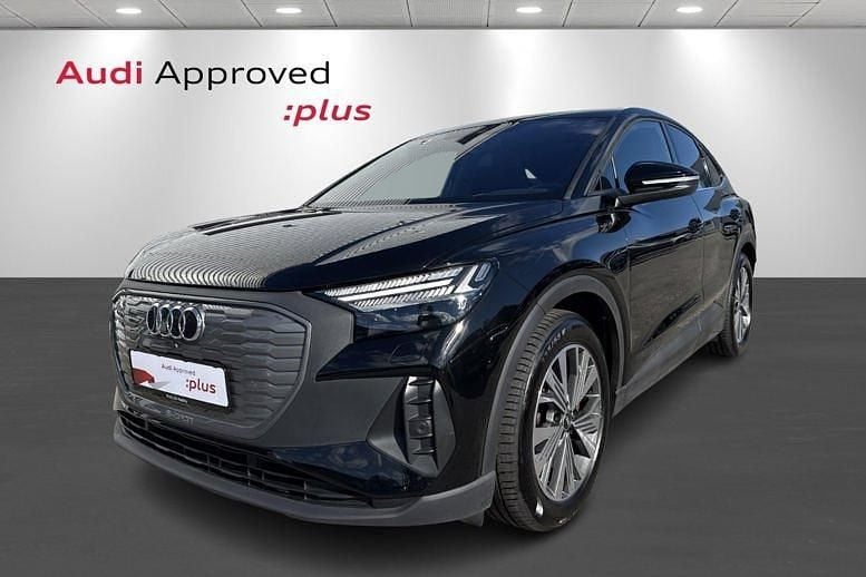 Sortmetal Brugt 2022 Audi Q4 Sportback e-tron SUV | 289.900 kr. (Lidt for dyr) - Billede 1/4