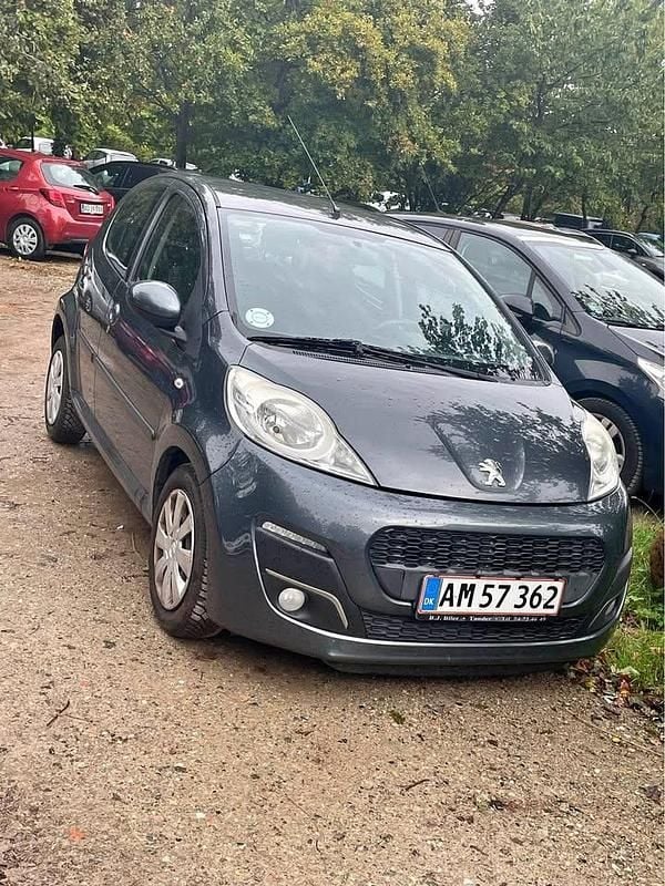 Grå Brugt 2014 Peugeot 107 Hatchback | 22.250 kr. (God pris) - Billede 1/4