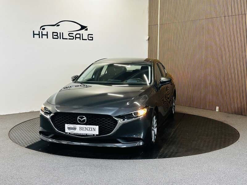 Grå Brugt 2020 Mazda 3 Sense Sedan | 199.700 kr. (Fair pris) - Billede 1/4