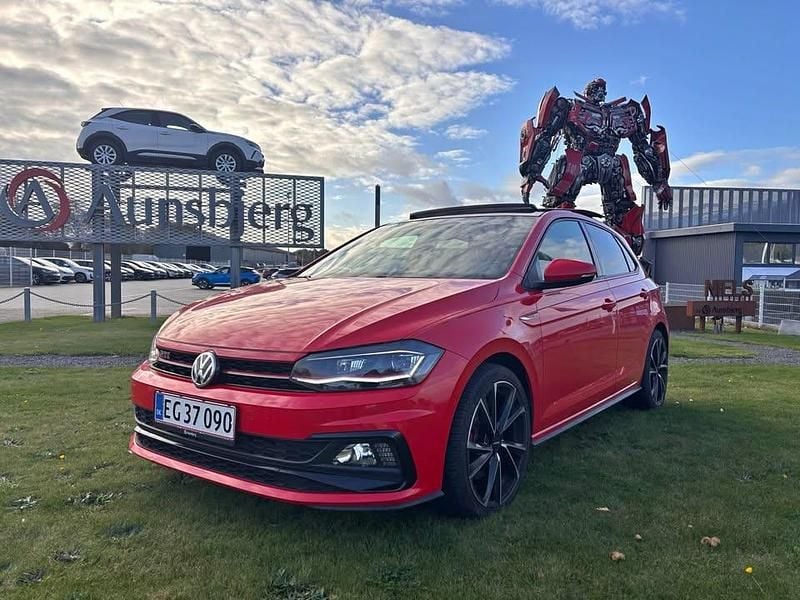 Rød Brugt 2020 VW Polo GTI Hatchback | 184.900 kr. (God pris) - Billede 1/4