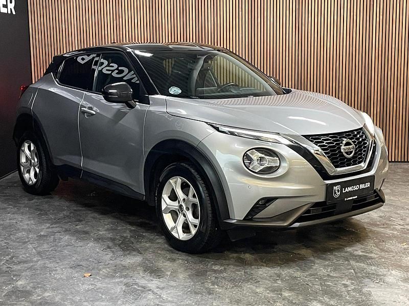 Brugt Nissan Juke N-Connecta 114 HK (83 kW) 2021 Sølvmetal SUV