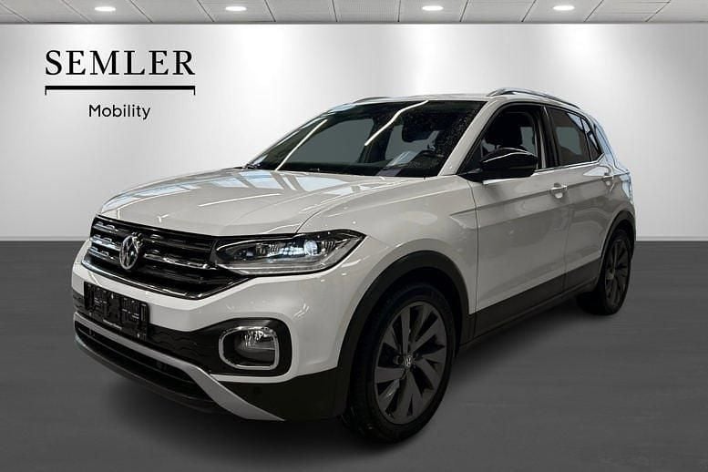 Hvid Brugt 2019 VW T-Cross Edition SUV | 174.900 kr. (Fair pris) - Billede 1/4