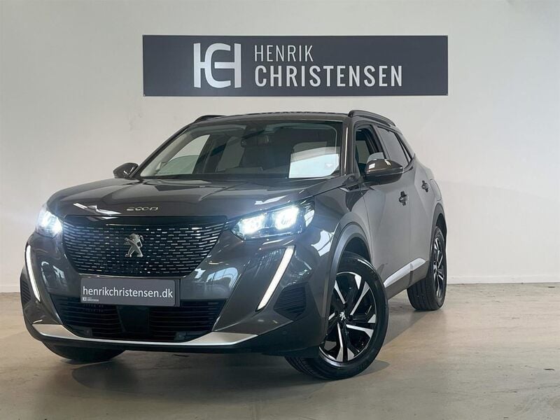 Grå platinium Brugt 2020 Peugeot 2008 Allure SUV | 154.900 kr. (Fair pris) - Billede 1/4