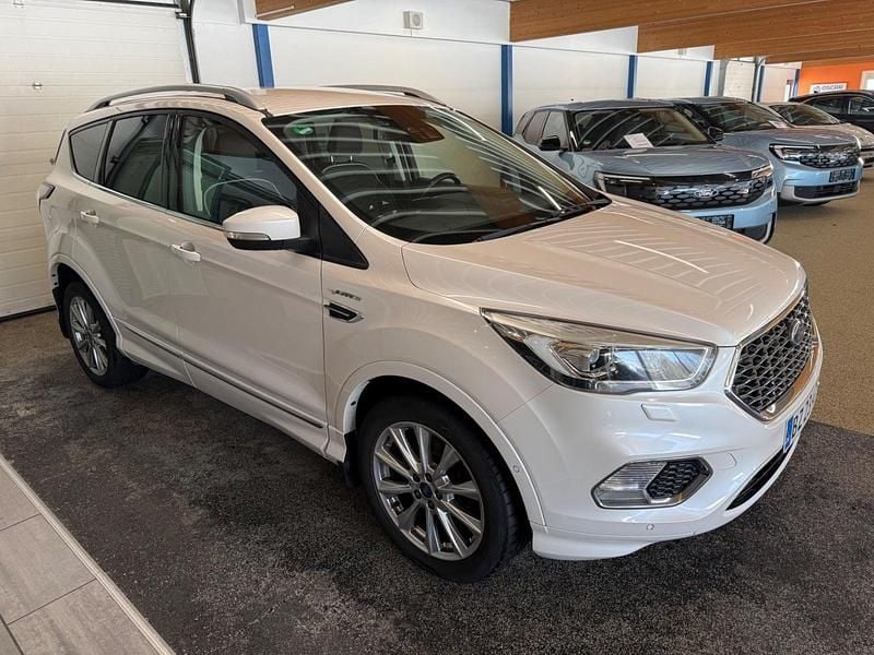 Brugt Ford Kuga Vignale 180 HK (132 kW) 2018 Hvidmetal SUV