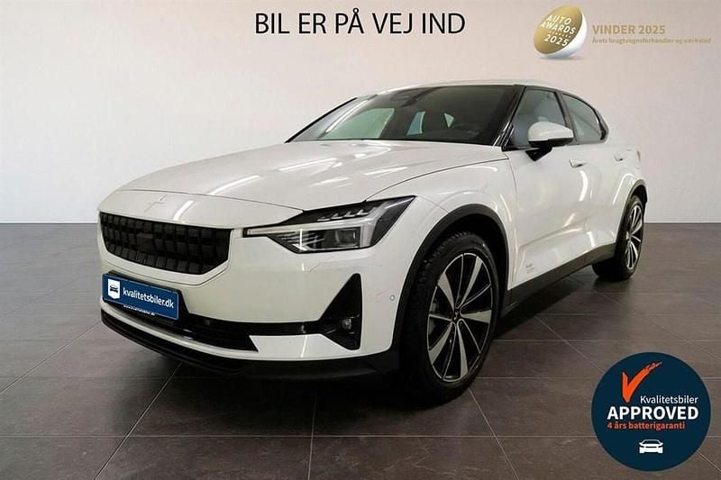 Hvid Brugt 2022 Polestar 2 Plus Hatchback | 169.900 kr. (God pris) - Billede 1/4