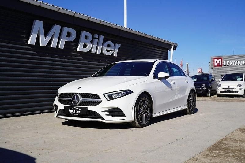 Hvid Brugt 2020 Mercedes A220 Advantage Hatchback | 279.900 kr. (Fair pris) - Billede 1/4