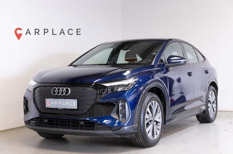 Blåmetal Brugt 2023 Audi Q4 Sportback e-tron Advanced SUV | 349.900 kr. (Fair pris) - Billede 1/4