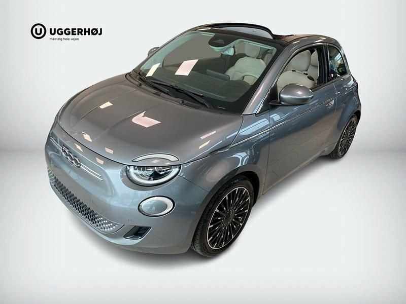 Koksmetal Brugt 2021 Fiat 500e La Prima Cabriolet | 179.900 kr. (Dyr) - Billede 1/4