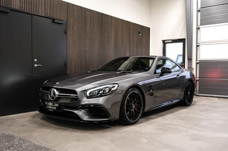 Brugt Mercedes SL63 AMG AMG 585 HK (430 kW) 2018 Gråmetal Cabriolet