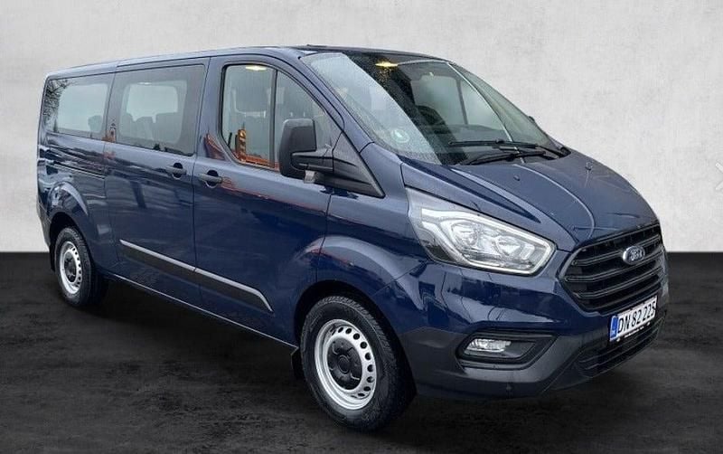 Blå Brugt 2023 Ford Transit Custom Ambiente Van | 399.900 kr. (God pris) - Billede 1/4
