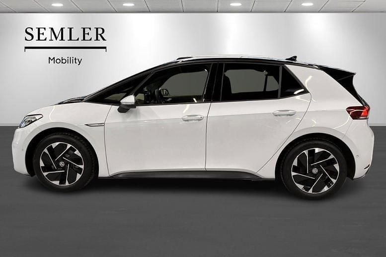 Brugt VW ID.3 Pro Performance 150 kW (204 HK) 2022 Hvidmetal Hatchback