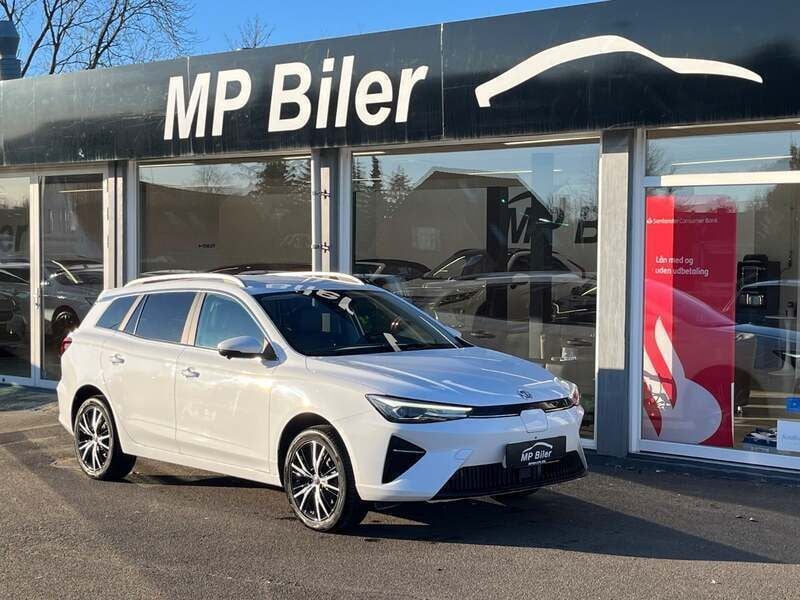 Hvid Brugt 2022 MG MG5 EV Luxury Stationcar | 149.800 kr. (Fair pris) - Billede 1/4