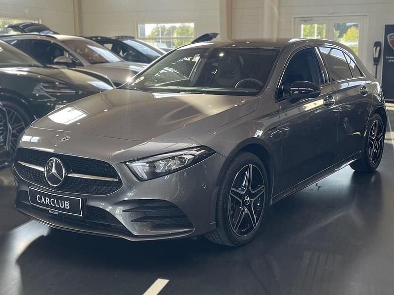 Gråmetal Brugt 2020 Mercedes A250 AMG line Hatchback | 259.900 kr. (God pris) - Billede 1/4
