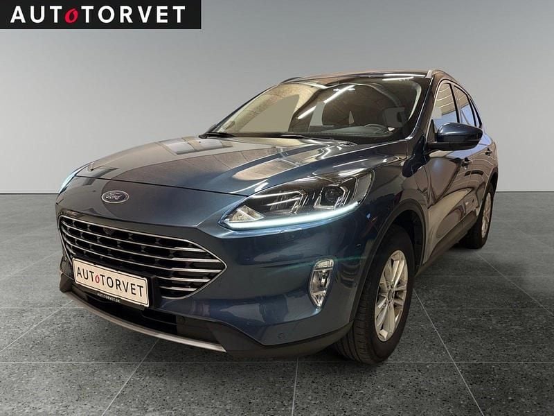 Blåmetal Brugt 2022 Ford Kuga Titanium SUV | 219.700 kr. (Fair pris) - Billede 1/4