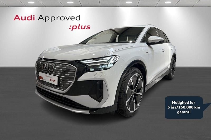 Hvidmetal Brugt 2024 Audi Q4 e-tron S-Line SUV | 369.900 kr. (God pris) - Billede 1/4