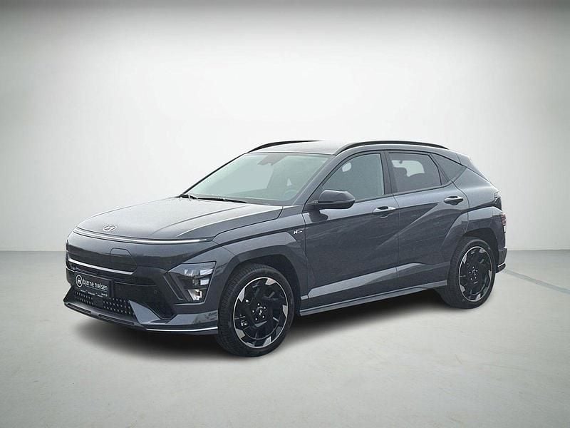 Gråmetal Ny 2025 Hyundai Kona N Line SUV | 274.900 kr. (God pris) - Billede 1/4
