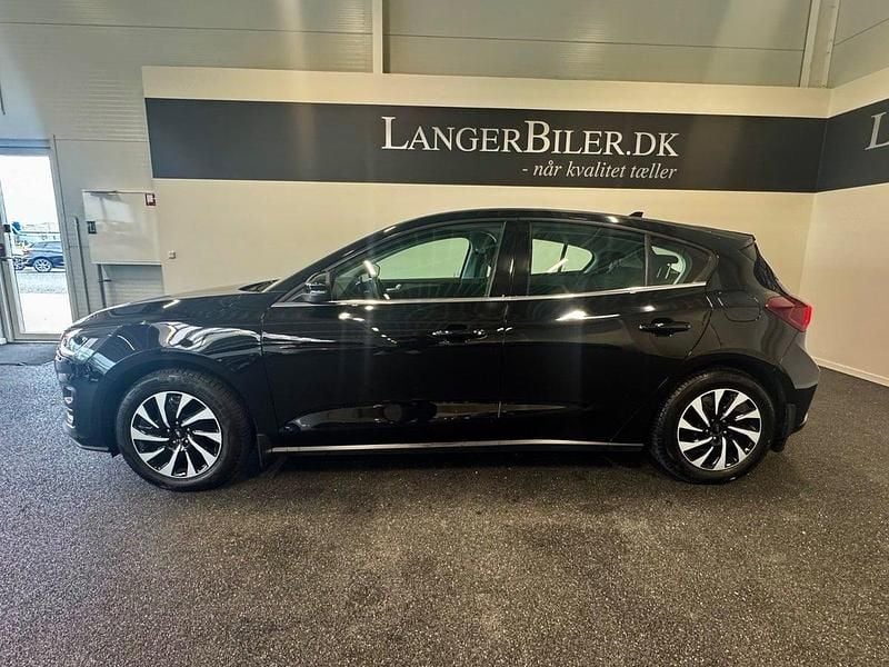 Brugt Ford Focus Titanium 125 HK (91 kW) 2022 Sortmetal Hatchback