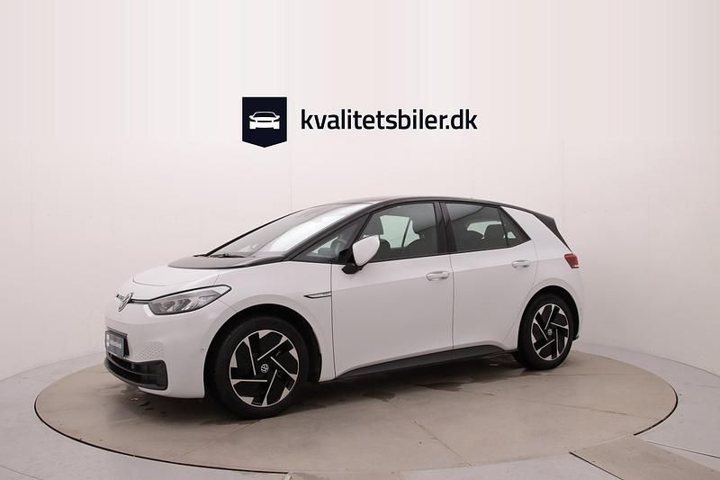 Brugt VW ID.3 Pro 106 kW (145 HK) 2022 Hvidmetal Hatchback
