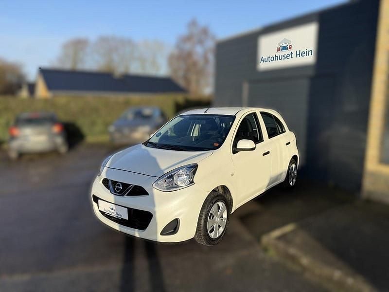 Brugt Nissan Micra Visia 80 HK (58 kW) 2014 Perlemorshvid Hatchback