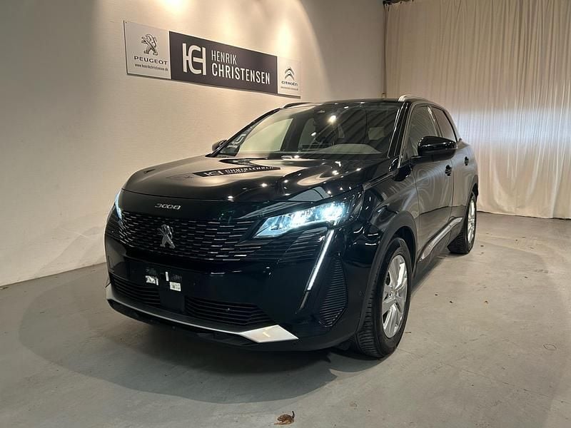 Sort perla nera Brugt 2021 Peugeot 3008 Allure SUV | 229.900 kr. (Lidt for dyr) - Billede 1/4