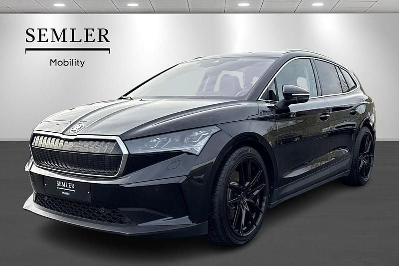 Sortmetal Brugt 2024 Skoda Enyaq iV SUV | 344.900 kr. (God pris) - Billede 1/4