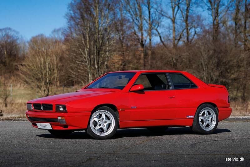 Brugt Maserati Ghibli 328 HK (241 kW) 2001 Rød Coupe