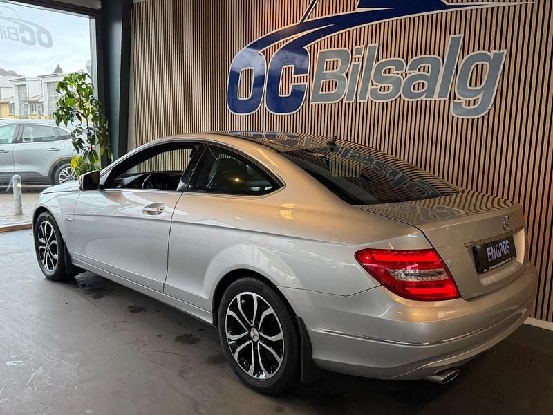 Brugt Mercedes C220 170 HK (125 kW) 2012 Sølvmetal Coupe