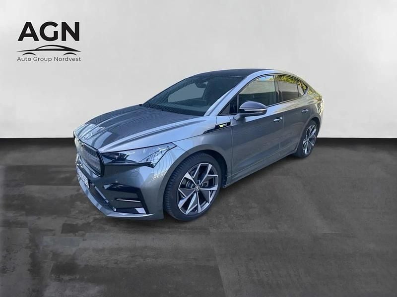 Gråmetal Brugt 2025 Skoda Enyaq iV RS SUV | 399.900 kr. (Fair pris) - Billede 1/4