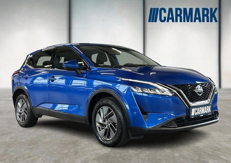 Blå Brugt 2022 Nissan Qashqai Acenta SUV | 174.900 kr. (God pris) - Billede 1/4