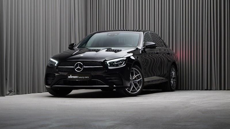 Sortmetal Brugt 2022 Mercedes E300 AMG line Sedan | 429.000 kr. (Super pris) - Billede 1/4