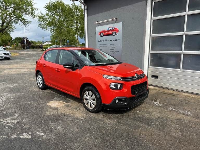 Brugt 2018 Citroën C3 PureTech Hatchback | 67.995 kr. (Fair pris) - Billede 1/3