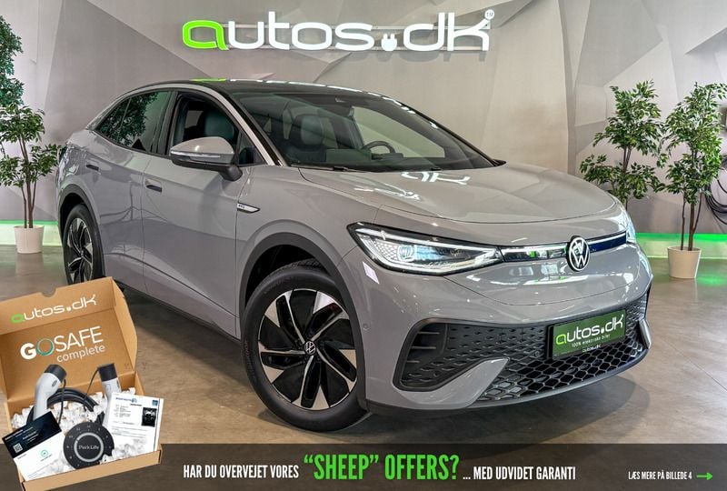 Grå Brugt 2023 VW ID.5 Pro Performance SUV | 279.000 kr. - Billede 1/3
