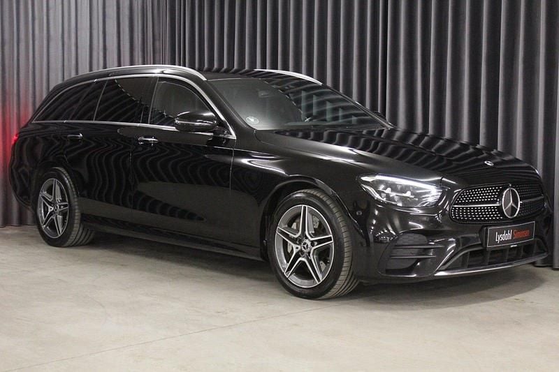 Sortmetal Brugt 2022 Mercedes E300 AMG line Stationcar | 459.900 kr. (Fair pris) - Billede 1/4