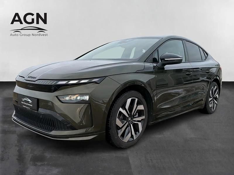 Mørkgrønmetal Brugt 2026 Skoda Enyaq iV SportLine SUV | 399.500 kr. (Lidt for dyr) - Billede 1/4