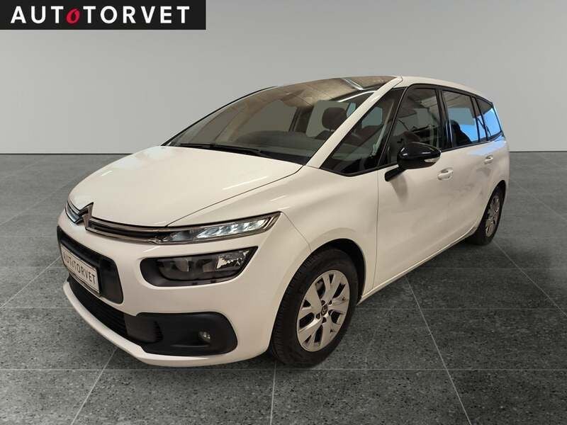 Hvid Brugt 2021 Citroën C4 SpaceTourer PureTech MPV | 139.700 kr. (Super pris) - Billede 1/4